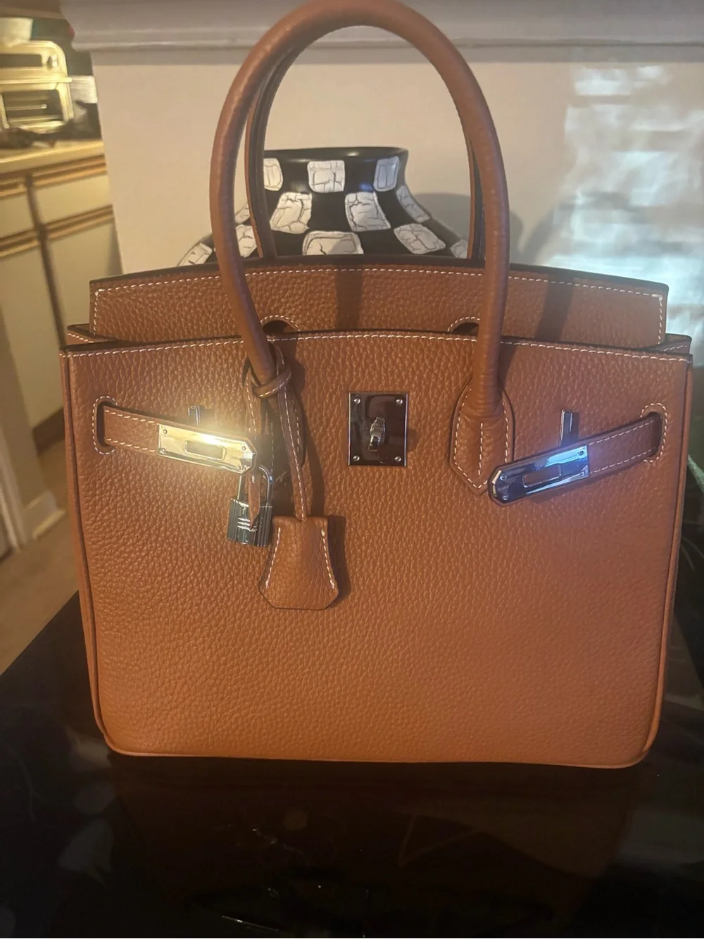 Ainifeel Birkin Style Handbag 30CM